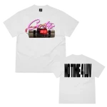 corteiz no time 4 luv tee white