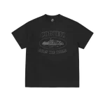 corteiz reflective alcatraz tee triple black