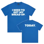 corteiz reminder tee royal blue