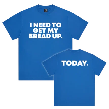 corteiz reminder tee royal blue