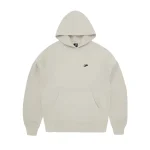 corteiz woosh hoodie bone