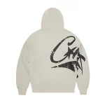 corteiz woosh hoodie bone zoom in