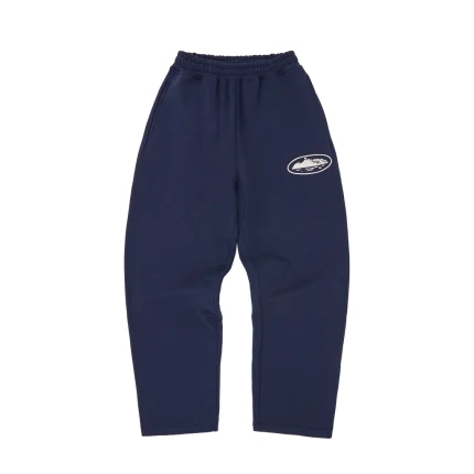 Corteiz Island Puff Print Open Hem Sweatpants