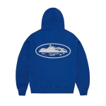 Corteiz Island Puff Print Zip Up Hoodie Back in