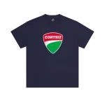 Corteiz Shield Tee Navy