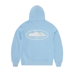 Island Puff Print Zip Corteiz Hoodie Back in