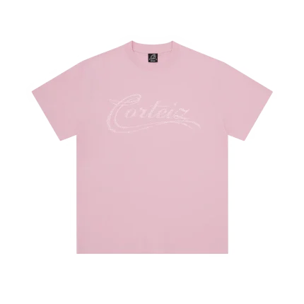 Corteiz Constellation Tee Pink