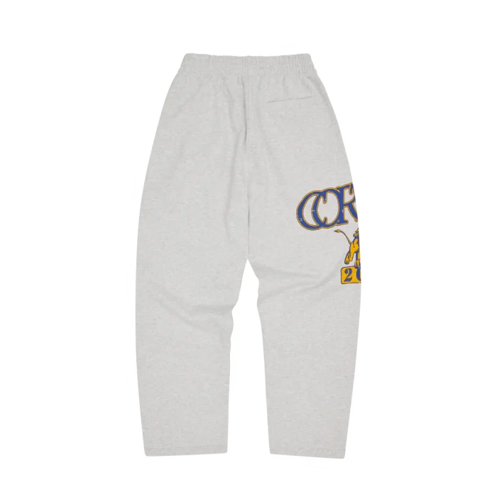 Corteiz Lion Open Hem Sweatpants Back in