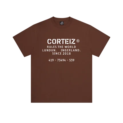 Corteiz OG Stencil Tee Brown