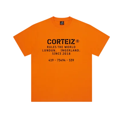 Corteiz OG Stencil Tee Orange