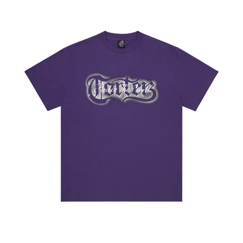 corteiz-rtw-tatted-tee-purple Corteiz Rtw Tatted Tee Purple