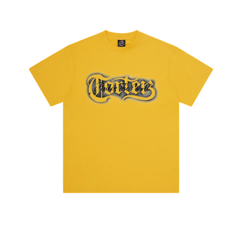 corteiz-rtw-tatted-tee-yellow Corteiz Rtw Tatted Tee Yellow