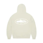 Island Puff Print Corteiz Zip Up Hoodie Back in