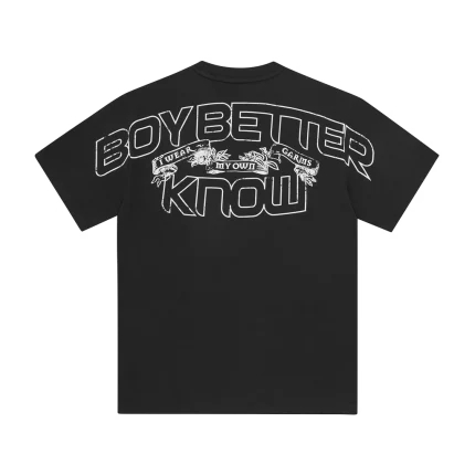 Corteiz BBK Royale Tee Black Back in