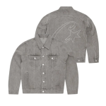 Corteiz Denim Alcatraz-Jacket Grey-