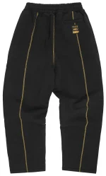 Corteiz Black Sweatpants back