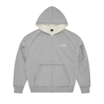 Corteiz HMP Thermal Zip Hoodie Heather Grey