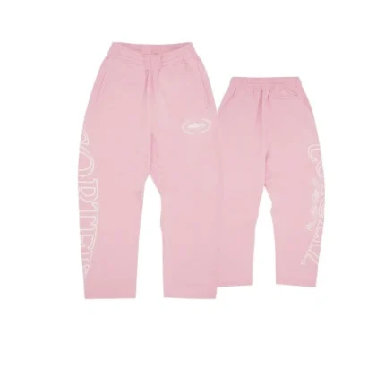 Corteiz Baby Pink Sweatpants