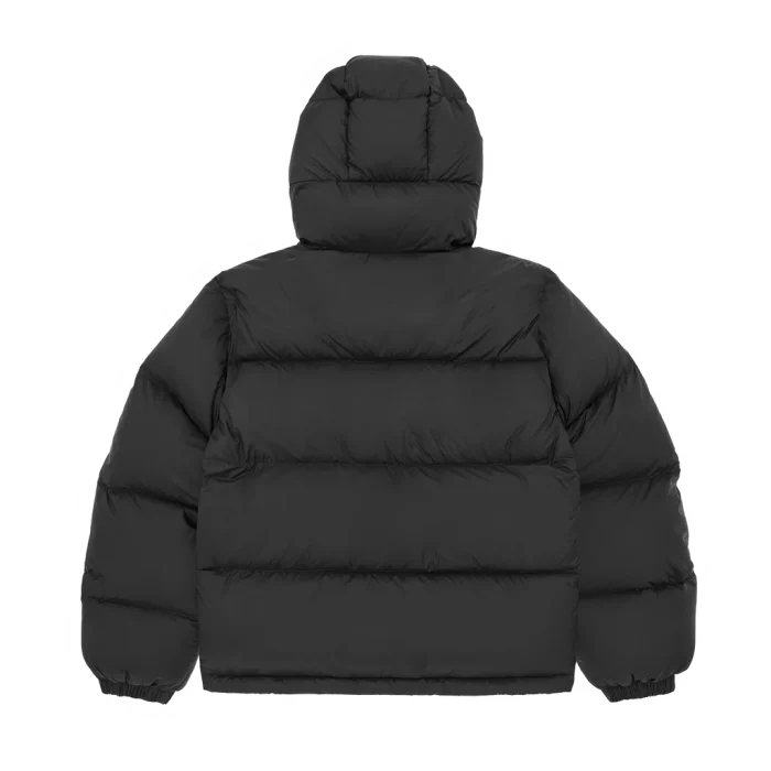 Corteiz Bolo Down Jacket Triple Black Back in