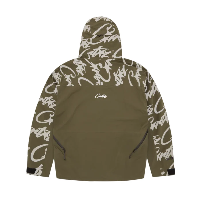Corteiz Elitework Waterproof Shell Jacket V2 Back in