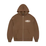 Corteiz Island Puff Print Zip Hoodie