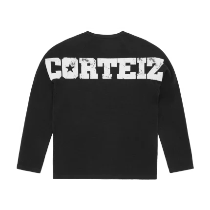 Corteiz Star Raglan Waffle Thermal Back in