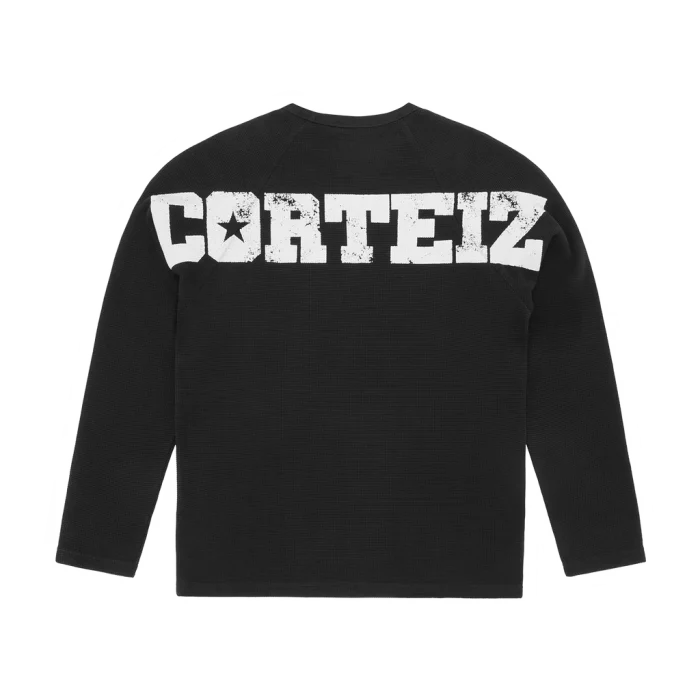 Corteiz Star Raglan Waffle Thermal Back in