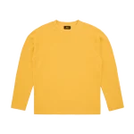 Corteiz Star Raglan Waffle Thermal Yellow