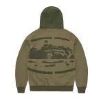 Corteiz Guerillaz Ripstop Zip Hoodie Back in