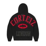 Corteiz Lundun Stitch Zip Hoodie Back in