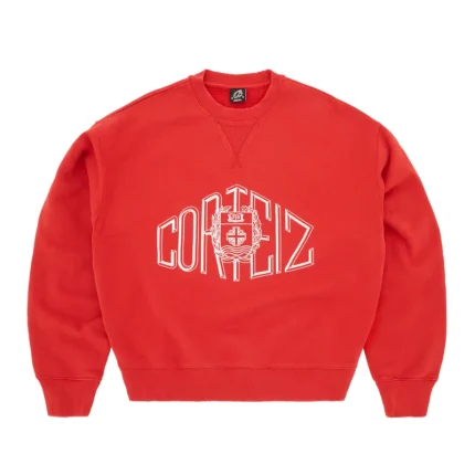 Corteiz Sophomore Crewneck Red