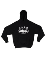 Corteiz 4Starz Alcatraz Hoodie Black