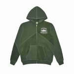 Corteiz Superior V2 Zip Up Hoodie – Forrest Green
