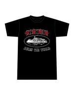 Corteiz 4Starz Alcatraz T-shirt Black