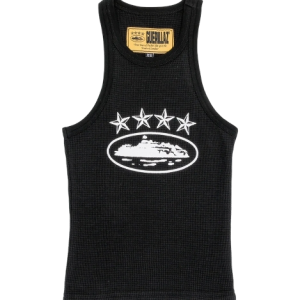 Corteiz 4Starz Motion Womens Tank Top Black