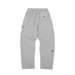 Corteiz Hmp Stencil Open Hem Pant [LIGHT HEATHER] - Image 2
