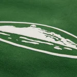 Corteiz Island Puff Print Sweatshorts [GREEN] - Image 3
