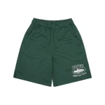 Corteiz Og Alcatraz Mesh Green Shorts
